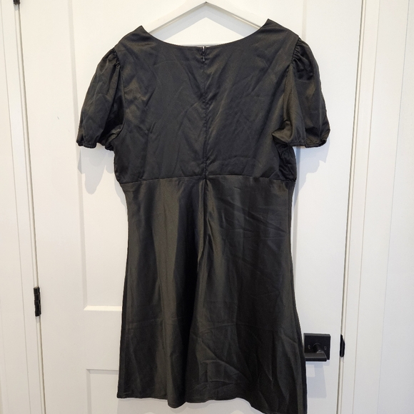 Sugar Thrillz Satin Babydoll Dress - Picture 3 of 6